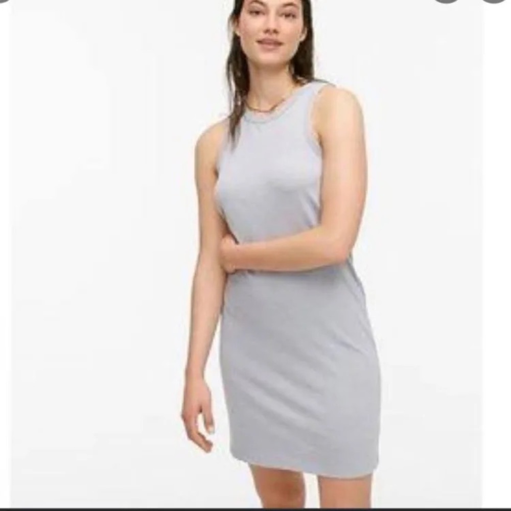 Gray Sleeveless Dress